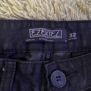 Ezekiel Charcoal Buttoned Pants